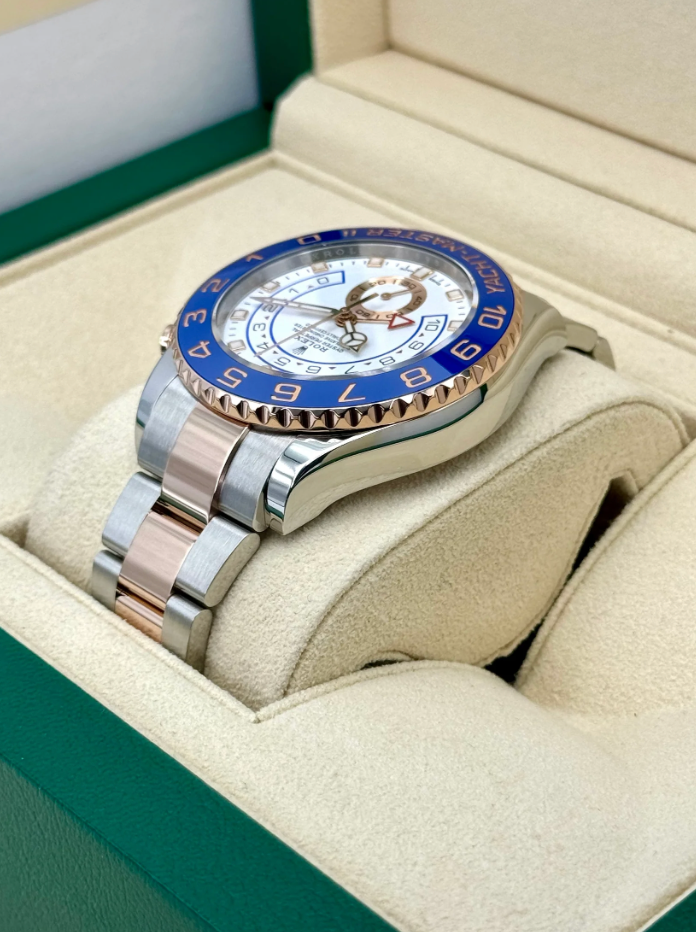 2022 Yacht-Master II Assembled 44mm 116681 Two-Tone White Dial