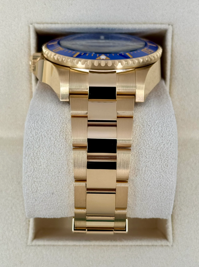 Deepsea Assembled (100) New 2024 44mm 136668LB 18K Yellow Gold-plated Blue Dial