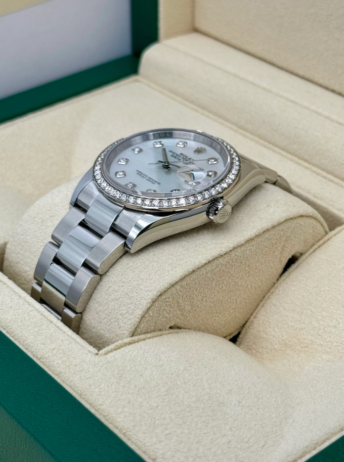 Datejust Assembled (80) NEW 2024 Lady 36mm 126284RBR MOP Diamond Dial