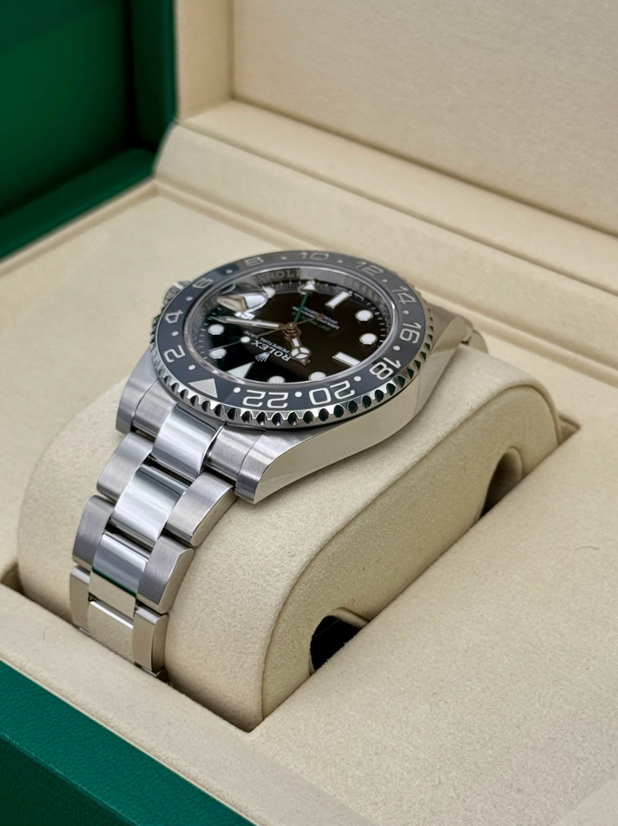 GMT-Master II Assembled (100) "Bruce Wayne" 40mm 126710GRNR Black Dial Oyster