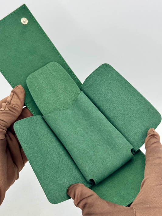 RX Leather Watch Travel Pouch