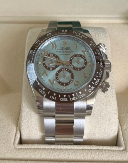 Daytona Assembled (100) 116506 Arabic Ice Blue Dial