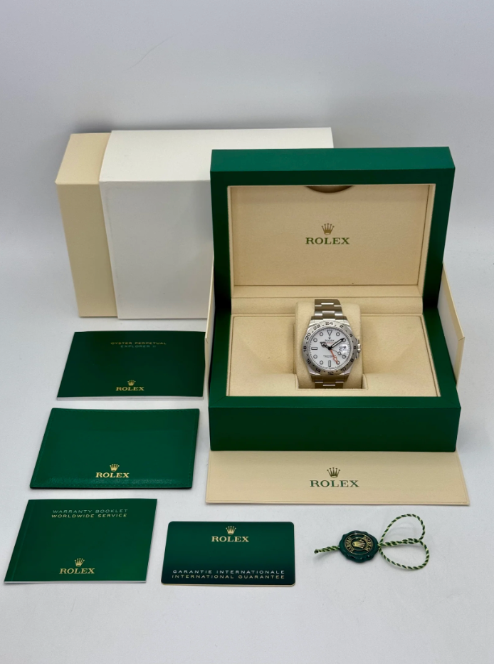 Explorer II Assembled (100) NEW 2023 Explorer II 42mm 226570 White Polar Dial