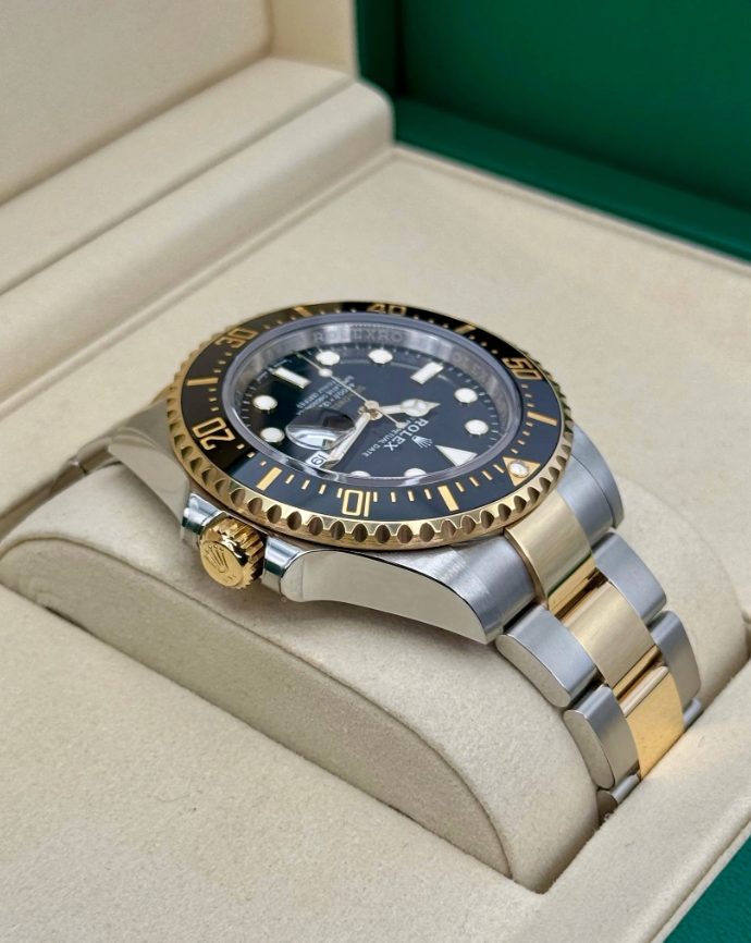 Sea-Dweller Assembled (100) 43mm 126603 Two-Tone Black Dial