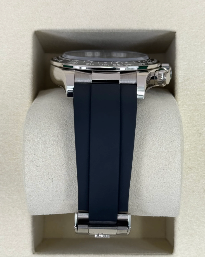 NEW 2025 Daytona Assembled (100) 40mm 126519LN White Gold Oysterflex Silver Ghost Dial