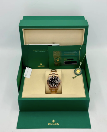 NEW 2025 GMT-Master II Assembled (100) "Rootbeer" 40mm 126715CHNR Tiger Iron Dial