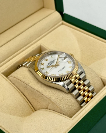 Datejust Assembled (100) 36mm 126233 Two-Tone Jubilee White Dial