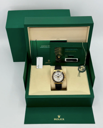 Daytona 2025 Assembled 40mm 126518LN Yellow Gold-plated White Dial