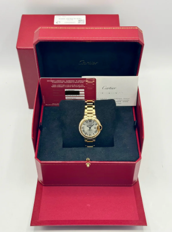 Ballon Assembled Bleu De CT 33mm WJBB0042 Silver Dial