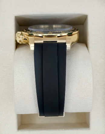 Nuevo Daytona 2025 Ensamblado (100) 40mm 126500LN Oysterflex Esfera Dorada Tiffany Azul