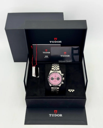 TD Black Bay 79360N 41mm Steel Pink dial Watch