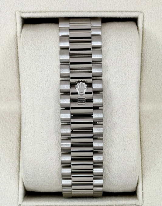 Day-Date Assembled 40mm 228239 Presidential White Gold MOP Diamond Dial