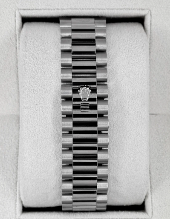 Day-Date Assembled 40mm 228239 Presidential White Gold Meteorite Diamond Dial