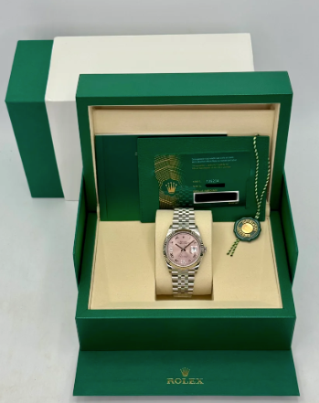 Datejust Assembled (100) 36mm 126234 Stainless Steel Jubilee Pink Diamond Dial