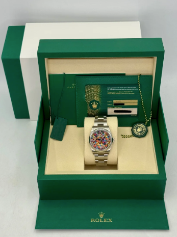 NY 2026 Oyster Perpetual samlet (100) 36mm 126000 Jubilee-motivskive
