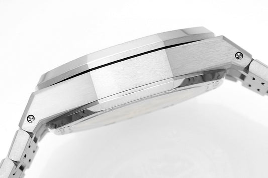 AP Assembled 90% 26240BC Frosted White Gold plated Grey Dial