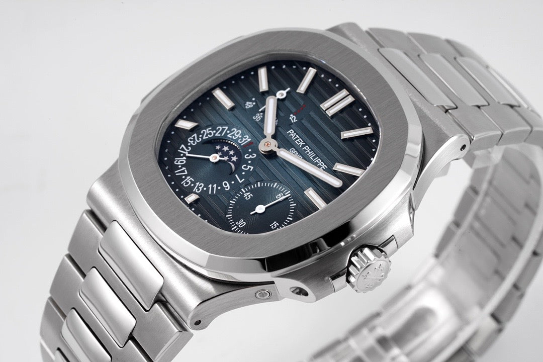 PP Nautilus Assembled 100% 40mm 5712/1A-010 Stainless Steel Blue Dial