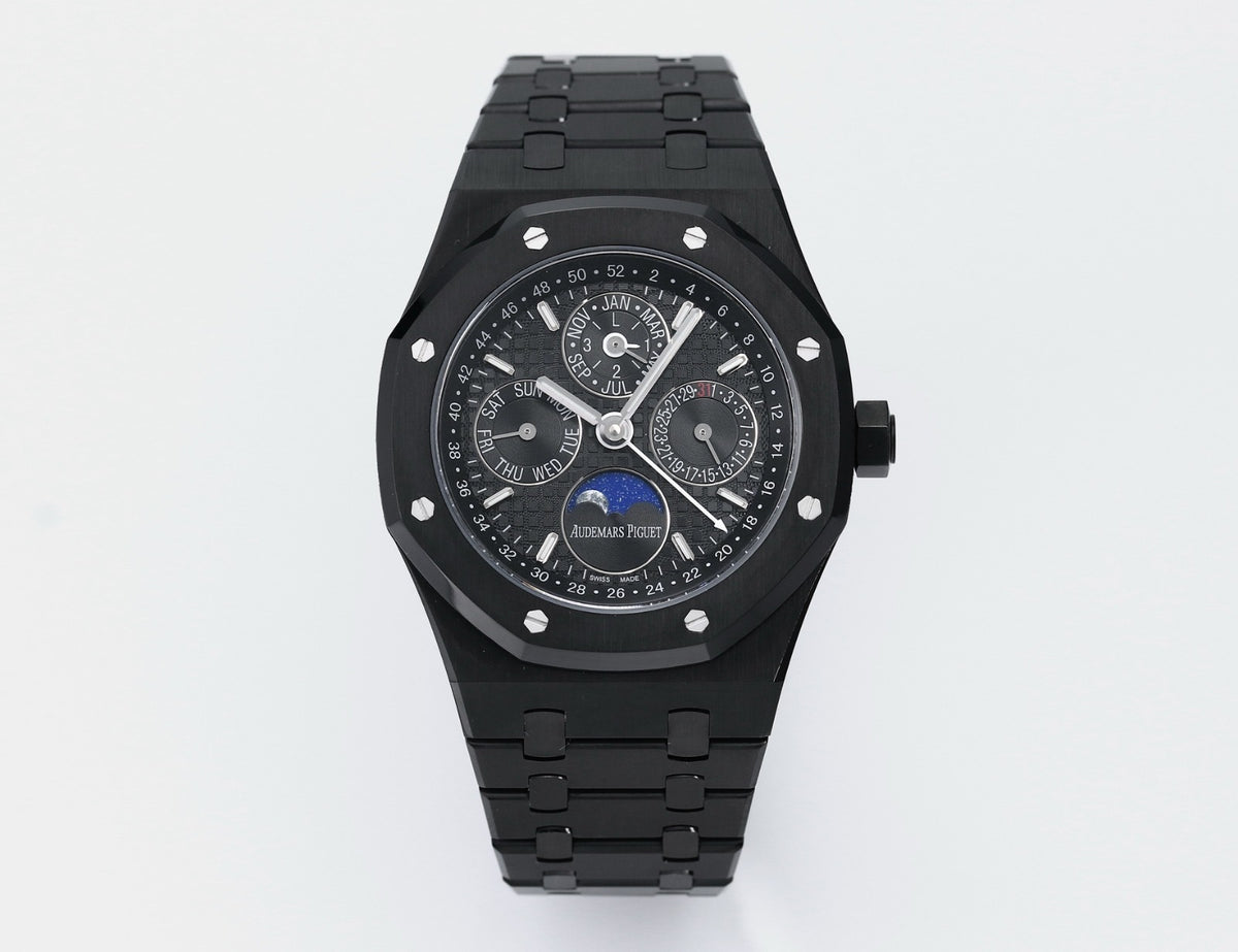 AP Assembled Royal Oak Perpetual Calendar 41mm black steel 26574ST black dial