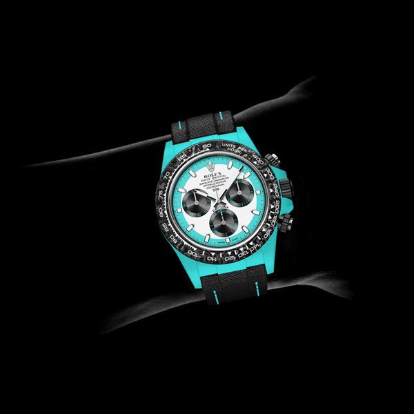 Dw Daytona 40 mm Oyster samlet Celeste Invert