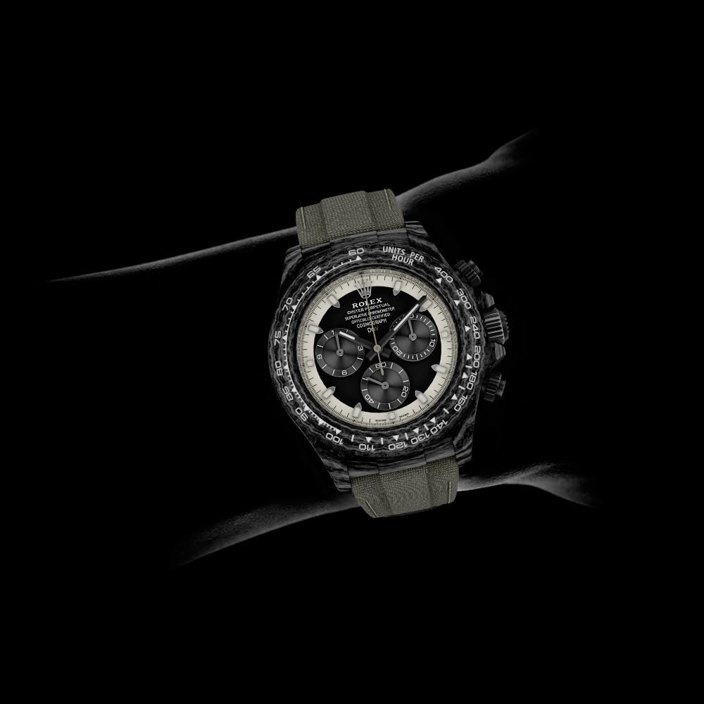 Dw Daytona 40 mm Oyster samlet, cremefarvet omvendt циферблат