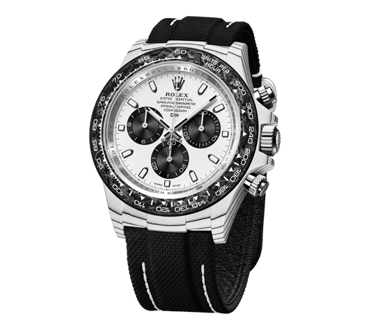 Dw Daytona 41 mm Oyster, noir, assemblée par Montley