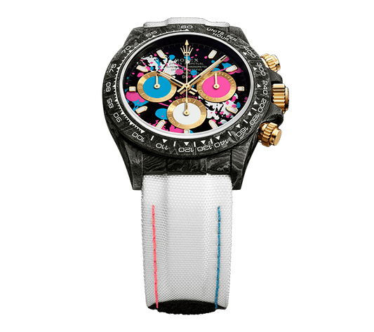 DW Daytona 40 mm Oyster, ihopsatt Motley Lady