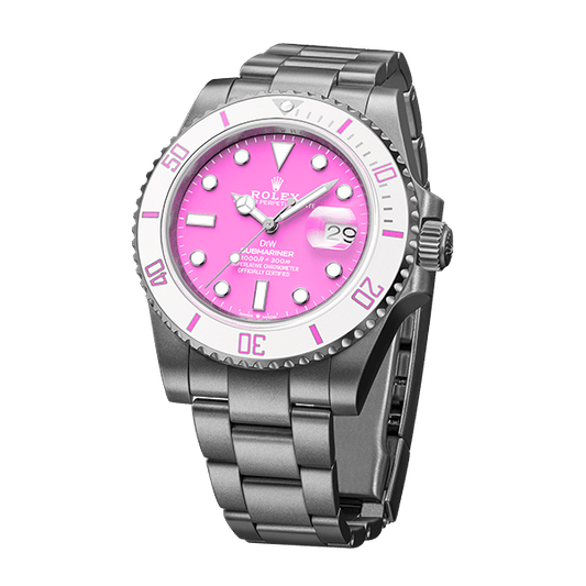 Dw Submariner samlet 41mm fuchsia