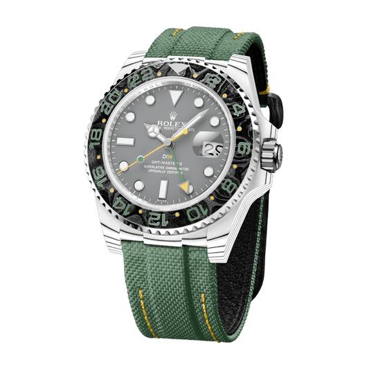 Dw GMT assemblato 41mm Verdant Gray