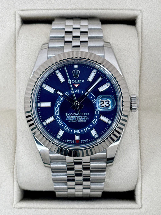 Sky-Dweller Assembled 42mm 336934 Jubilee Blue Dial