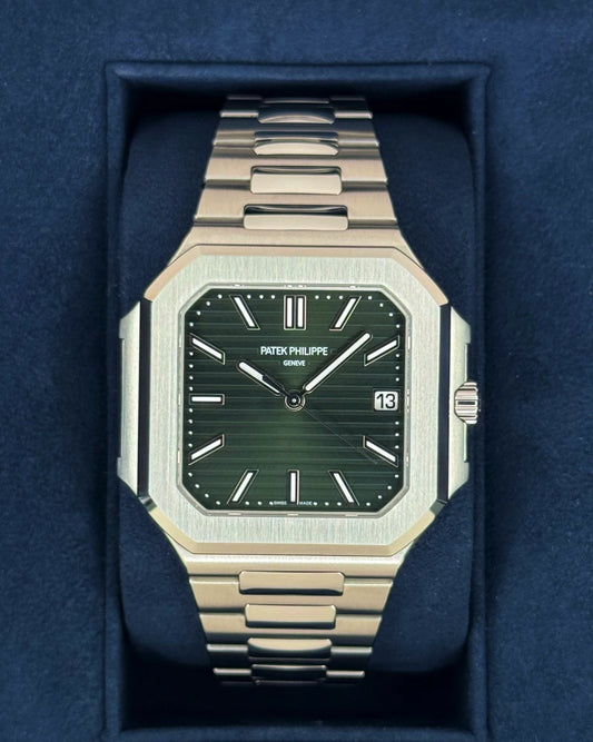 NEW 2025 PP Cubitus Assembled 45mm 5821 Stainless Steel Green Dial