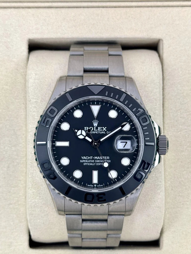 NEW 2024 Yacht-Master Assembled (100) 42mm 226627 Titanium