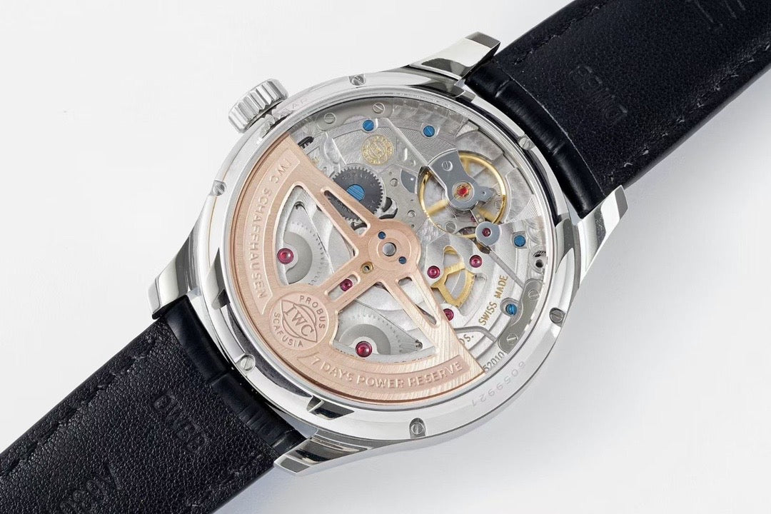 IW503302 IWC Samlet (100) 44mm Portuguese Evighedskalender blå urskive