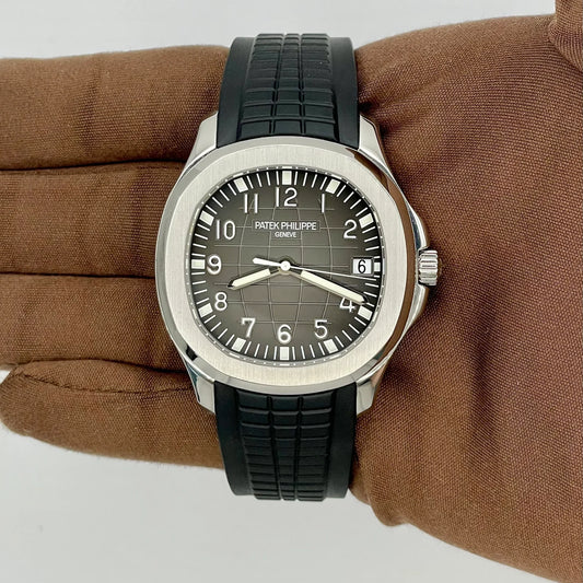 PP Assembled 90% Aquanaut 5168G 42.2mm White Gold Black Dial