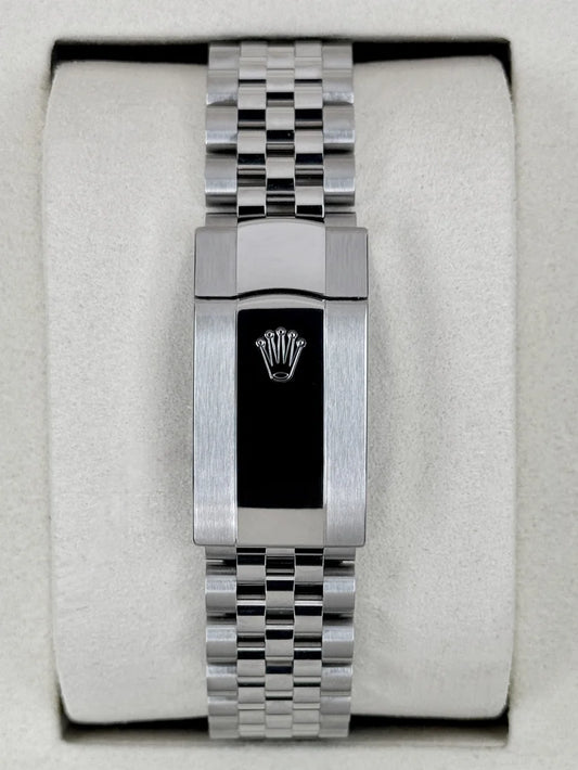 Nouvelle Rolex Datejust 36 mm 2026 126234 en acier inoxydable, bracelet Jubilee, cadran vert ombré