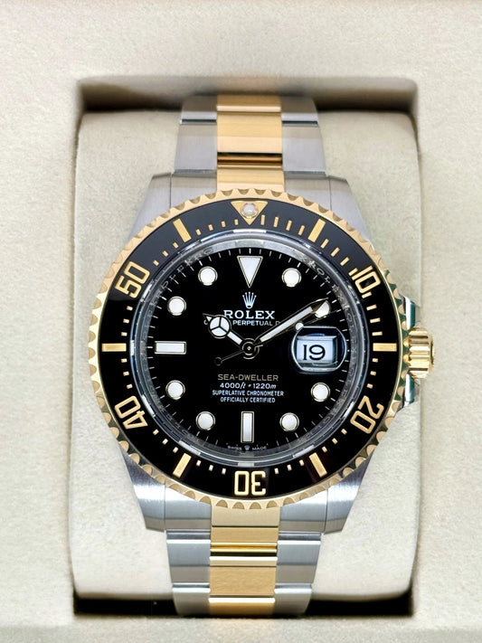 Sea-Dweller Assembled (100) 43mm 126603 Two-Tone Black Dial