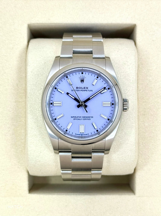NEW 2025 Oyster Perpetual Assembled (100) 36mm 126000 Lavender Dial