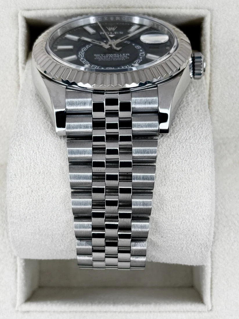 Sky-Dweller Samlet 42mm 336934 Jubilee Blåt Skive