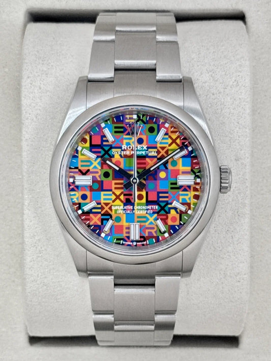 NEW 2026 Oyster Perpetual Assembled (100) 36mm 126000 Jubilee Motif Dial