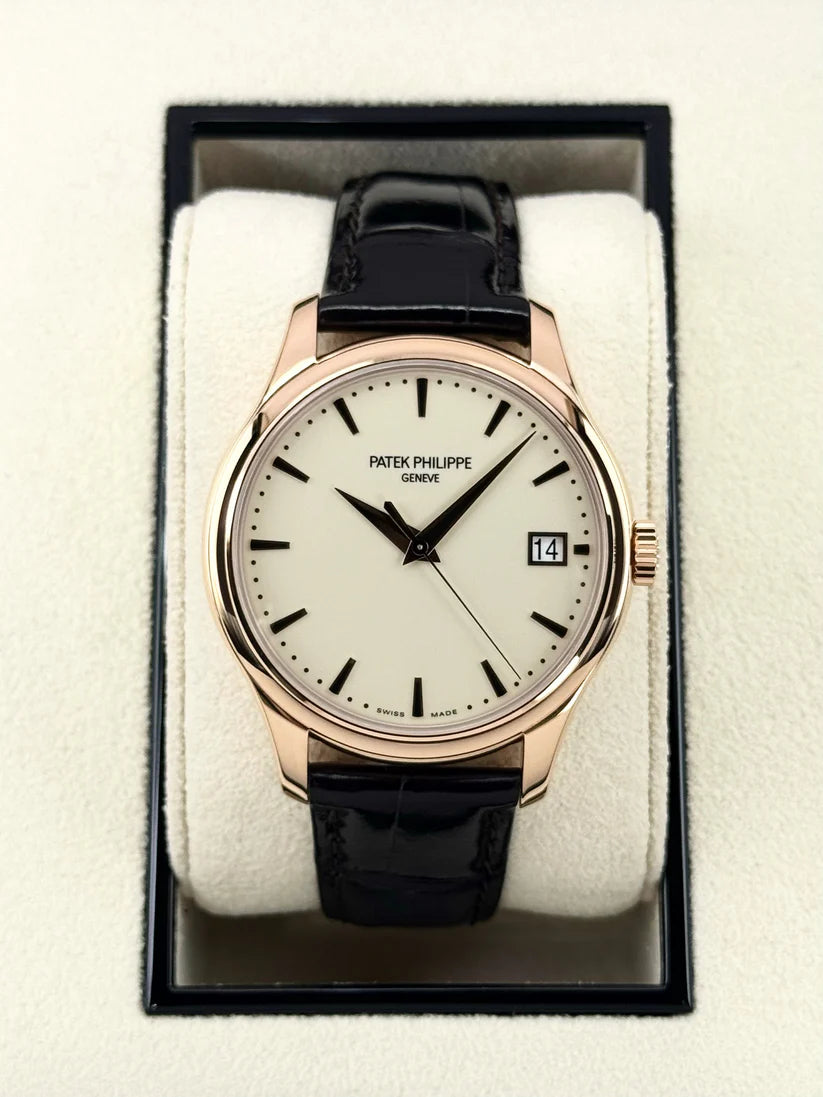 PP Calatrava Assembled 90% 39mm 5227R Rose Gold-Plated Ivory Dial