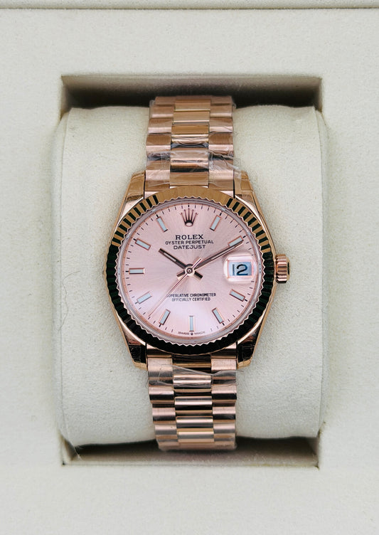 Datejust Assembled (80) Lady-Datejust 278275 31mm Rosè-Gold Presidenzial