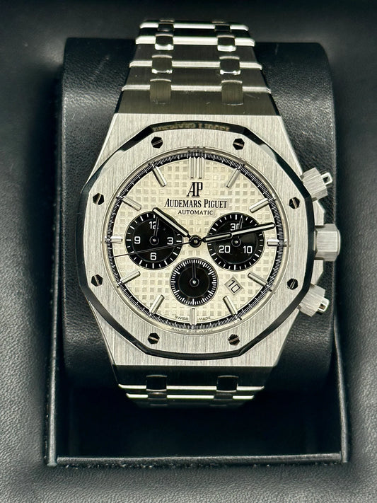 AP Assembled 100% Royal Oak 41mm 26331ST Chronograph Panda