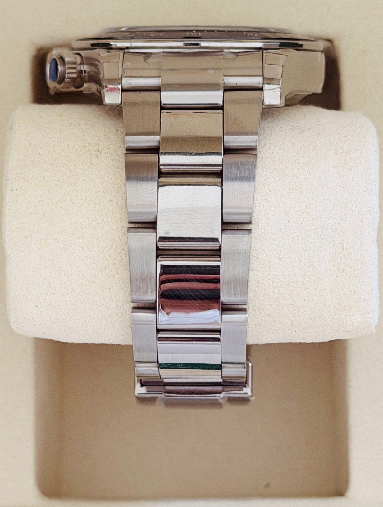NUEVO Daytona 2026 Montado 40mm 126500LN Rolesium Panda acero albinio