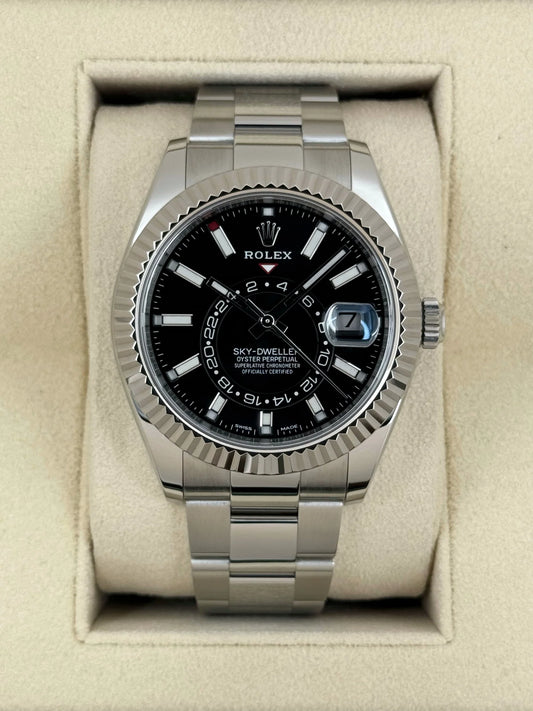 Sky-Dweller Assembled 42mm 326934 Oyster Black Dial