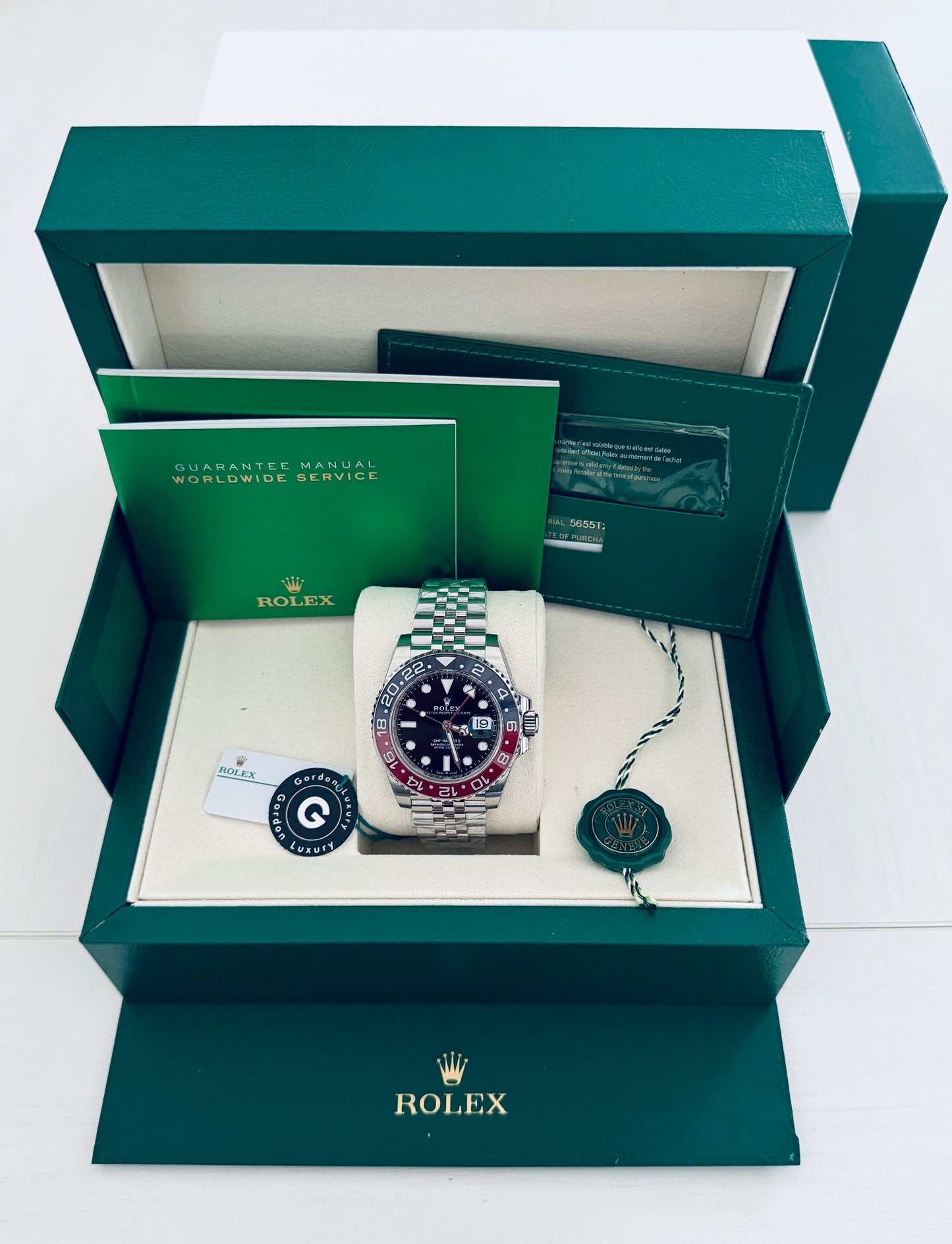 GMT Master II Assemblé (100) 126719BLRO Jubilé Pepsi