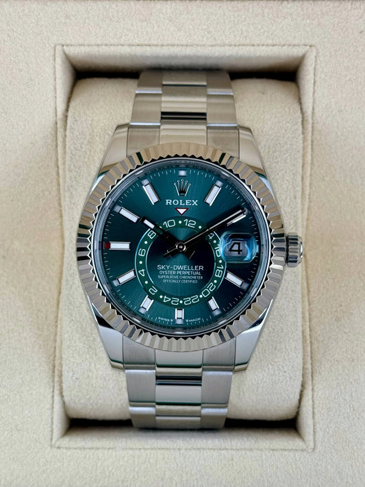 Sky-Dweller Assembled 42mm 336934 Oyster Green Dial