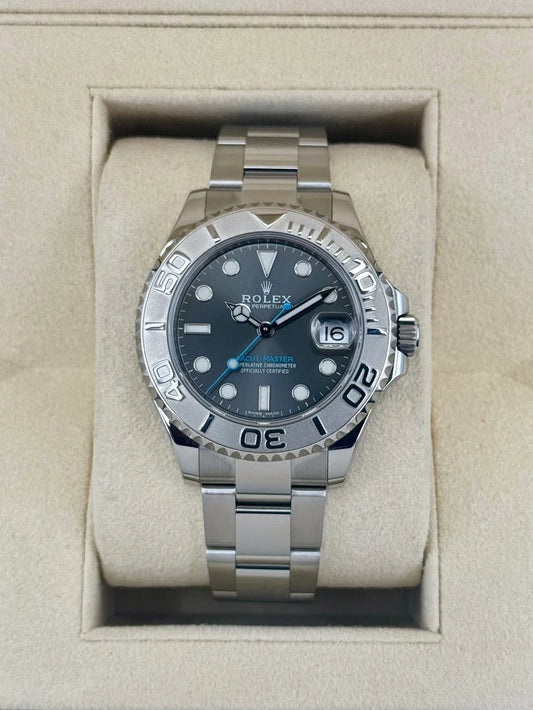 Yacht-Master Assembled (100) 37mm 268622 Stainless Steel Rhodium Dial