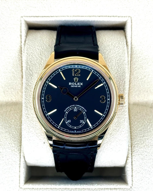 NEW 2025 1908 Assembled 39mm 52508 Yellow Gold Black Dial