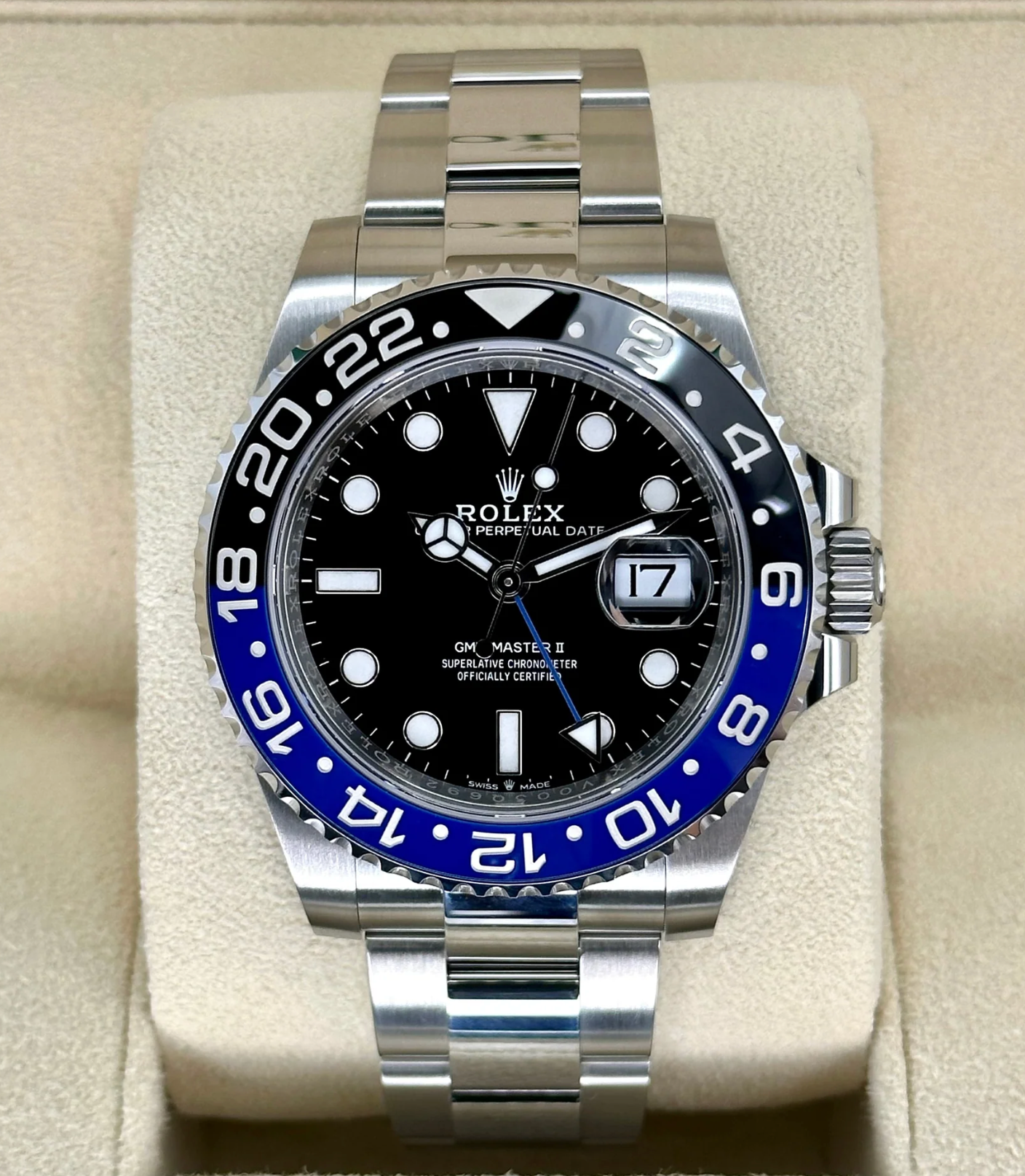 GMT-Master II Assembled (100) "Batman" 40mm 126710BLNR Oyster