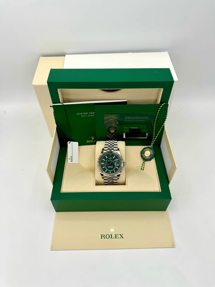 Sky-Dweller Assembled 42mm 336934 Jubilee Green Dial