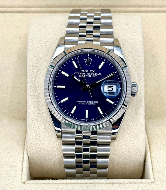 Datejust Assembled (100) 36mm 126234 Jubilee Blue Dial